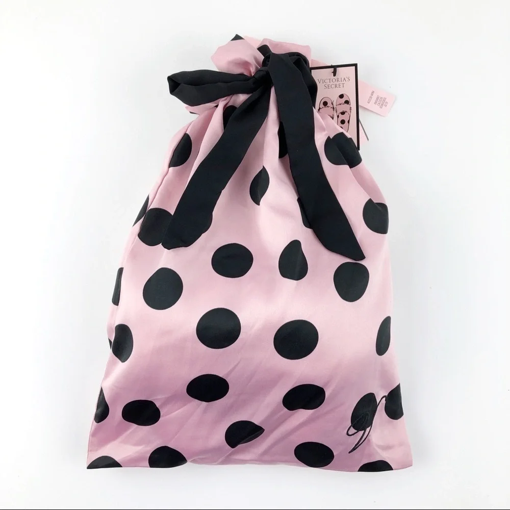 VICTORIA'S SECRET Polka dots Satin Slippers - Picture 8 of 8